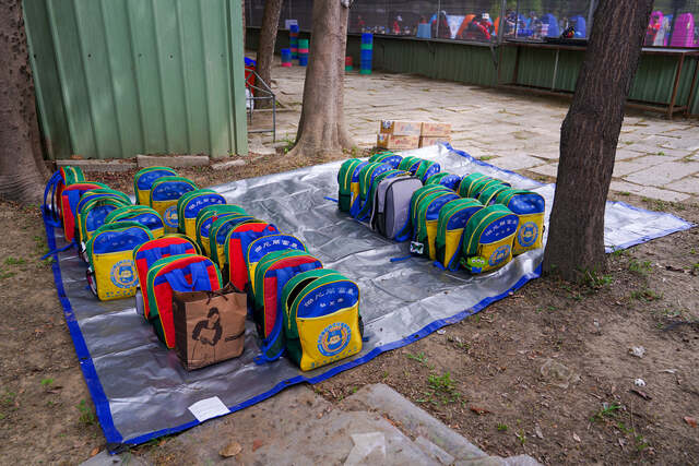 帆布放置背包-（熊麻吉活動團隊）台南傑尼爾富農幼兒園水彈戶外教學成長營